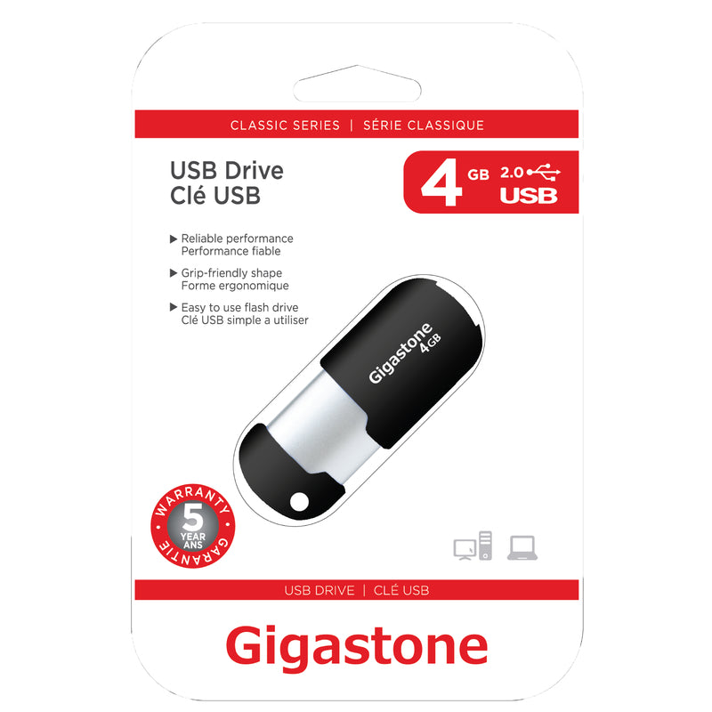 GIGASTONE USB DRIVE 4GB