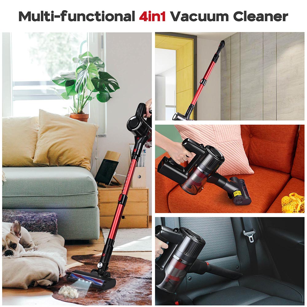 Yescom 4in1 Cordless Vacuum Cleaner for Pet Car Carpet