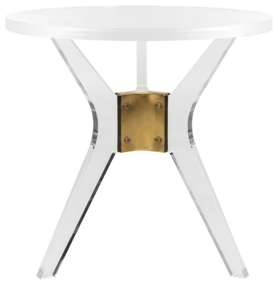 Cameo Acrylic End Table   Contemporary   Side Tables And End Tables   by AED Luxury Home Decor  Houzz