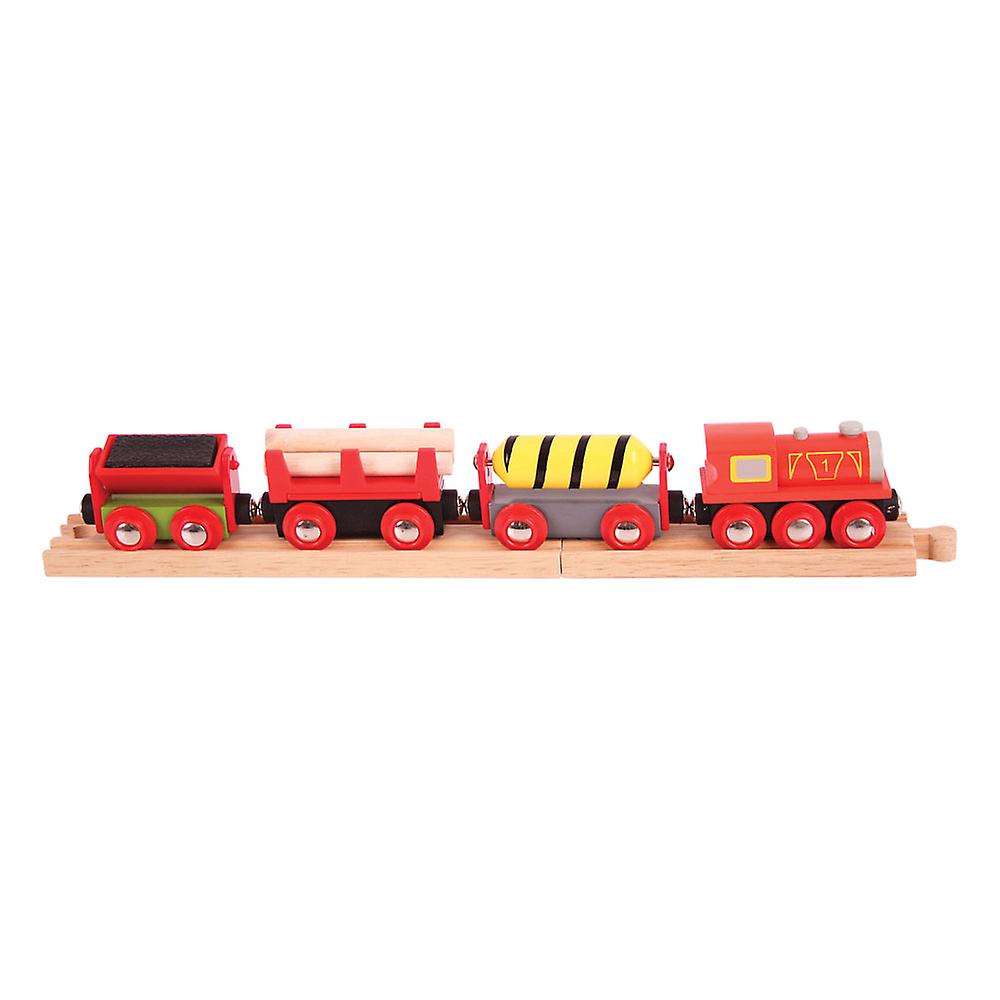 Bigjigs Rail Wooden Supplies Train Engine Locomotive Railway Track