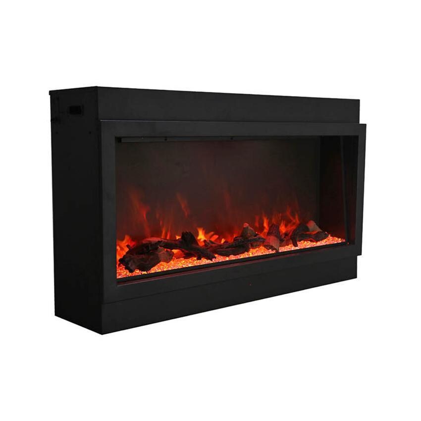 Amantii Panorama Series Extra Slim Smart 50-Inch Built-In Electric Fireplace