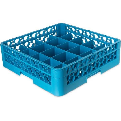 Carlisle RC20-114 OptiClean 20 Compartment Cup Rack with 1 Open Extender 19.75