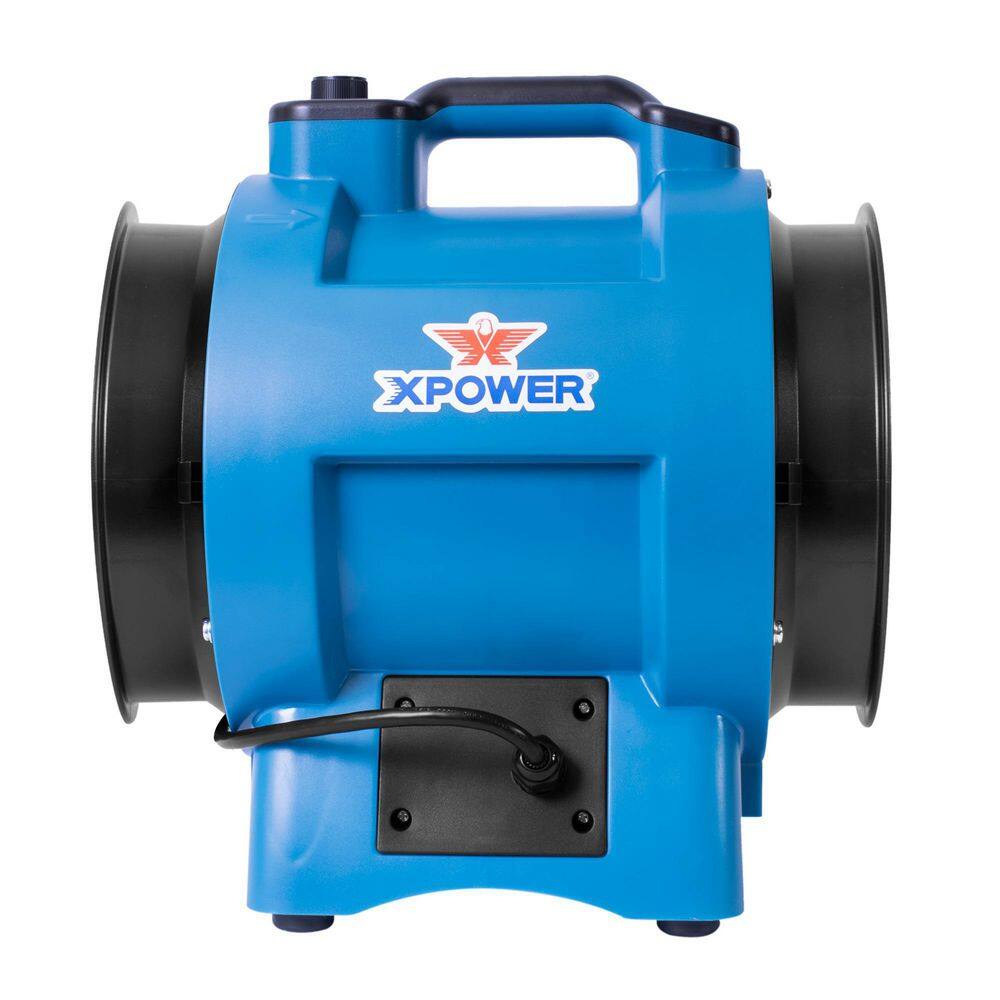 XPOWER 8 in. Variable Speed Industrial Confined Space Fan X-8