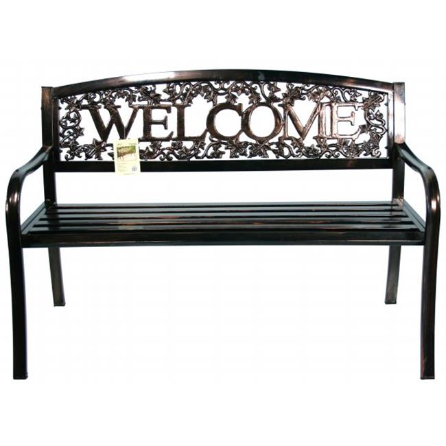 United General Supply Co Inc Metal Welcome Bench  TX94101