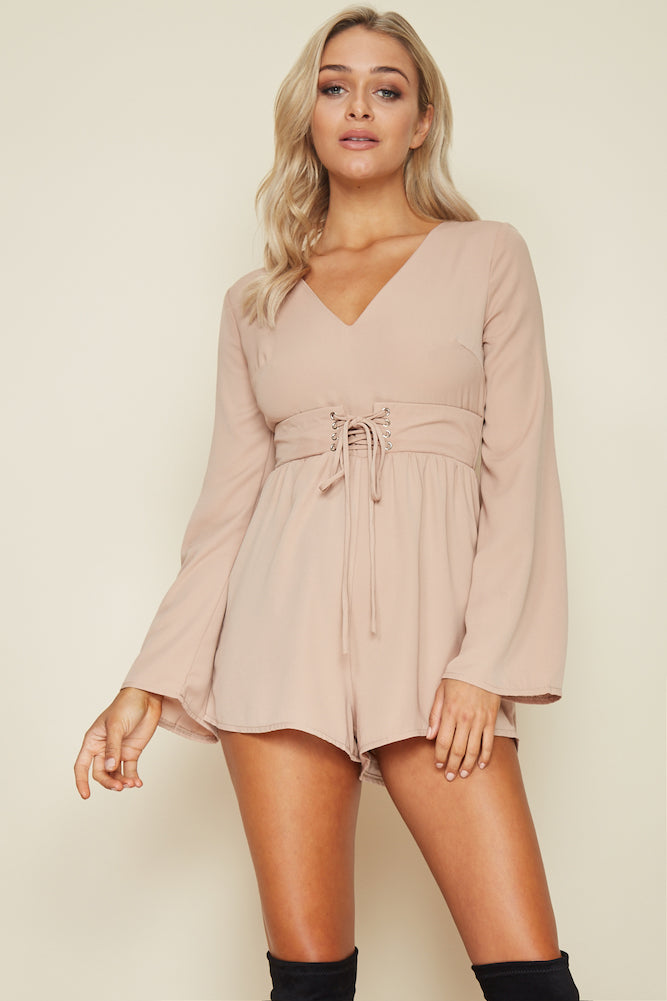 Havana Heat Romper Mocha