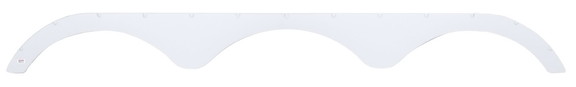 Icon 12327 Triple Axle Fender Skirt FS1931 for Hea...