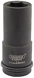 Draper 5055 Expert 23mm 3/4 Square Drive Hi-Torq 6 Point Deep Impact Socket