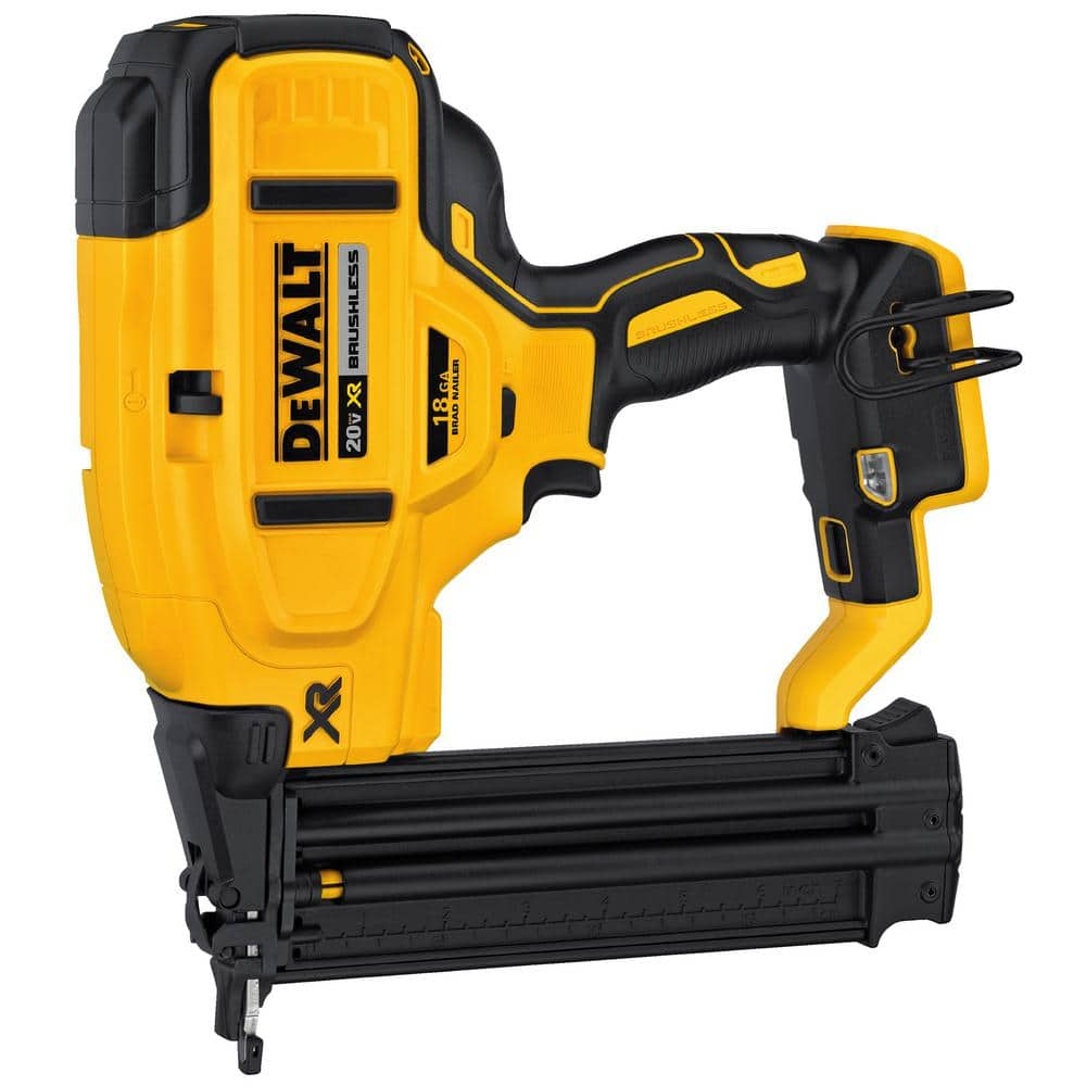 DEWALT 20V MAX XR Lithium-Ion Cordless 18-Gauge Brad Nailer (Tool Only) DCN680B