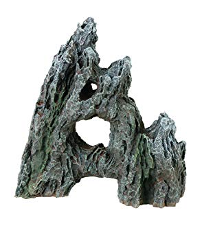 MA Ntrl Rock Outcrop w/Hole， Large