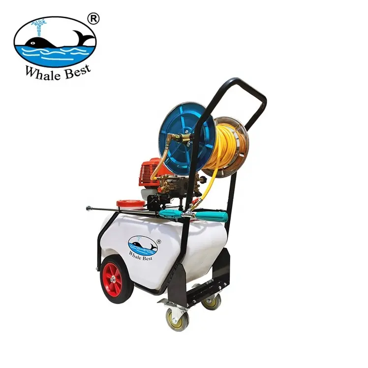 Pest control pressure trolley power sprayer