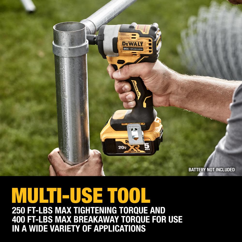 DEWALT 20V MAX 3/8 Impact Wrench Hog Ring Anvil Kit Bundle ;