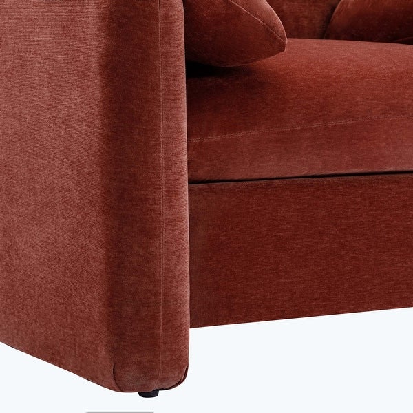 Modern Style Chenille Oversized Armchair Accent Chair for Living Room，Bedroom