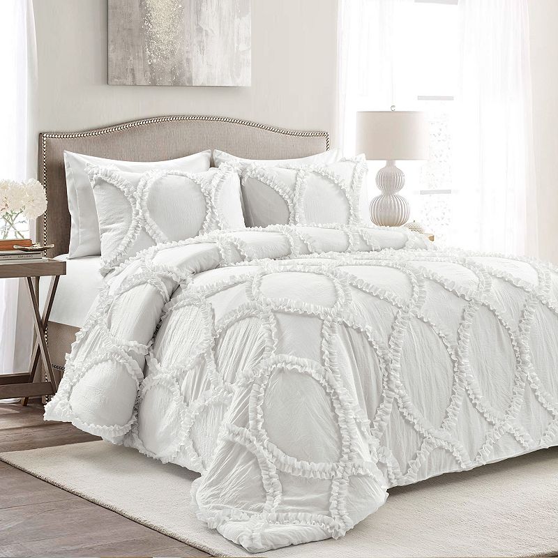 Lush Decor Riviera Neutral Comforter 3-pc. Set