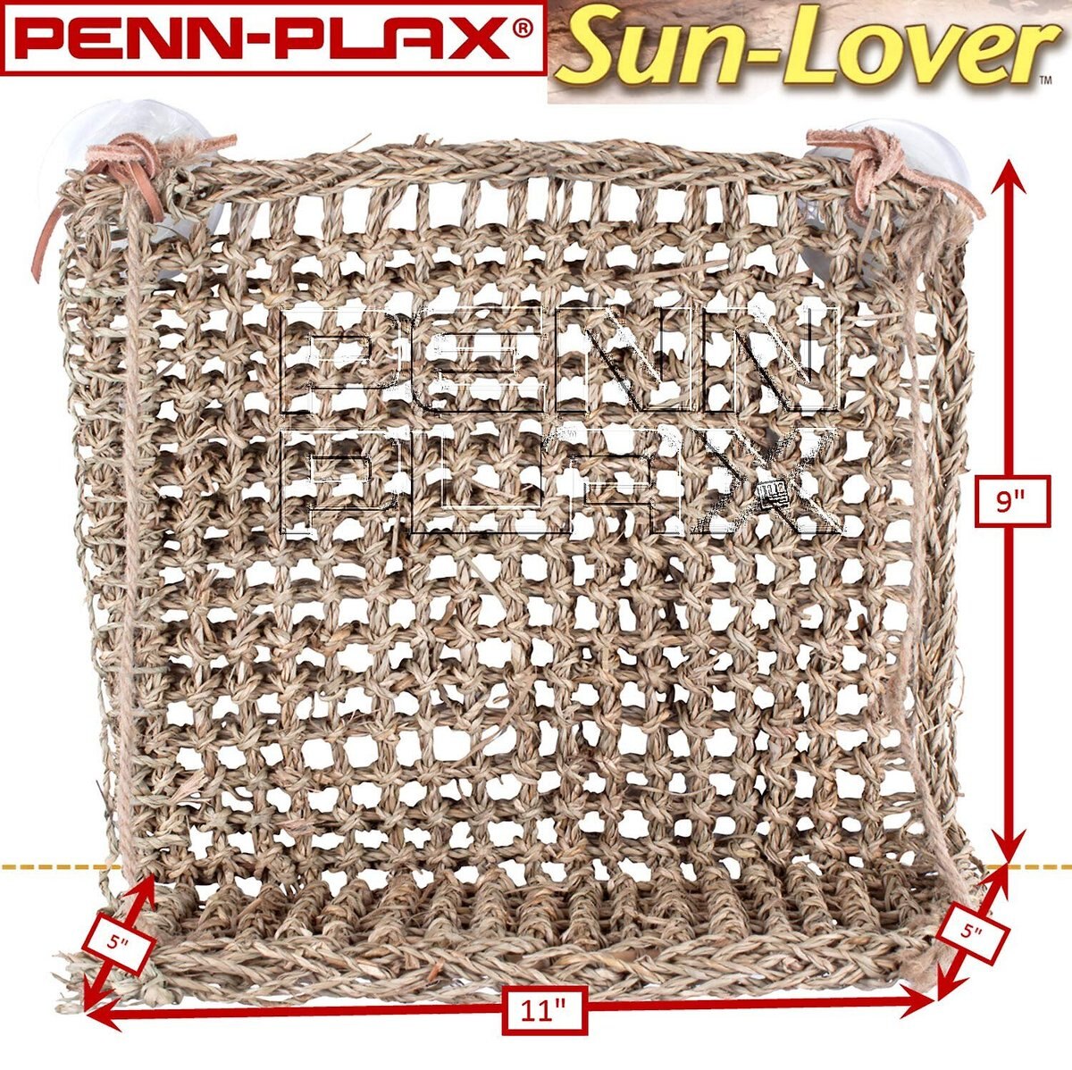 Penn-Plax Reptology Lizard Lounger Sun-Lover Hammock