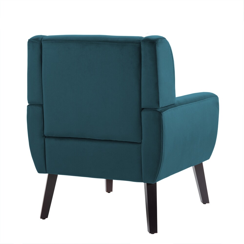 Modern Accent Chair Velvet Armchair