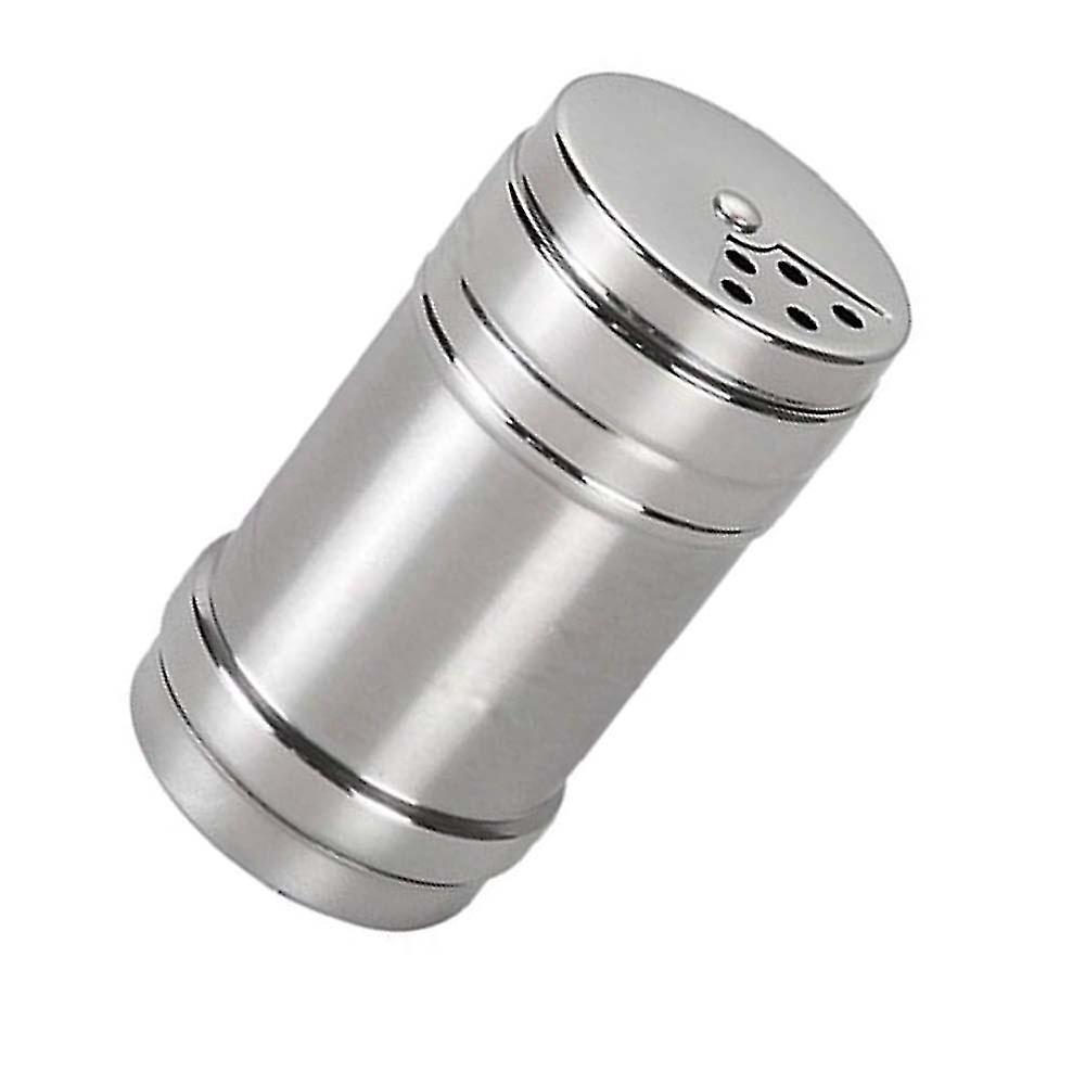 Stainless Steel Dredge Salt/sugar / Spice/pepper Shaker Seasoning Cans With Rotating Cover