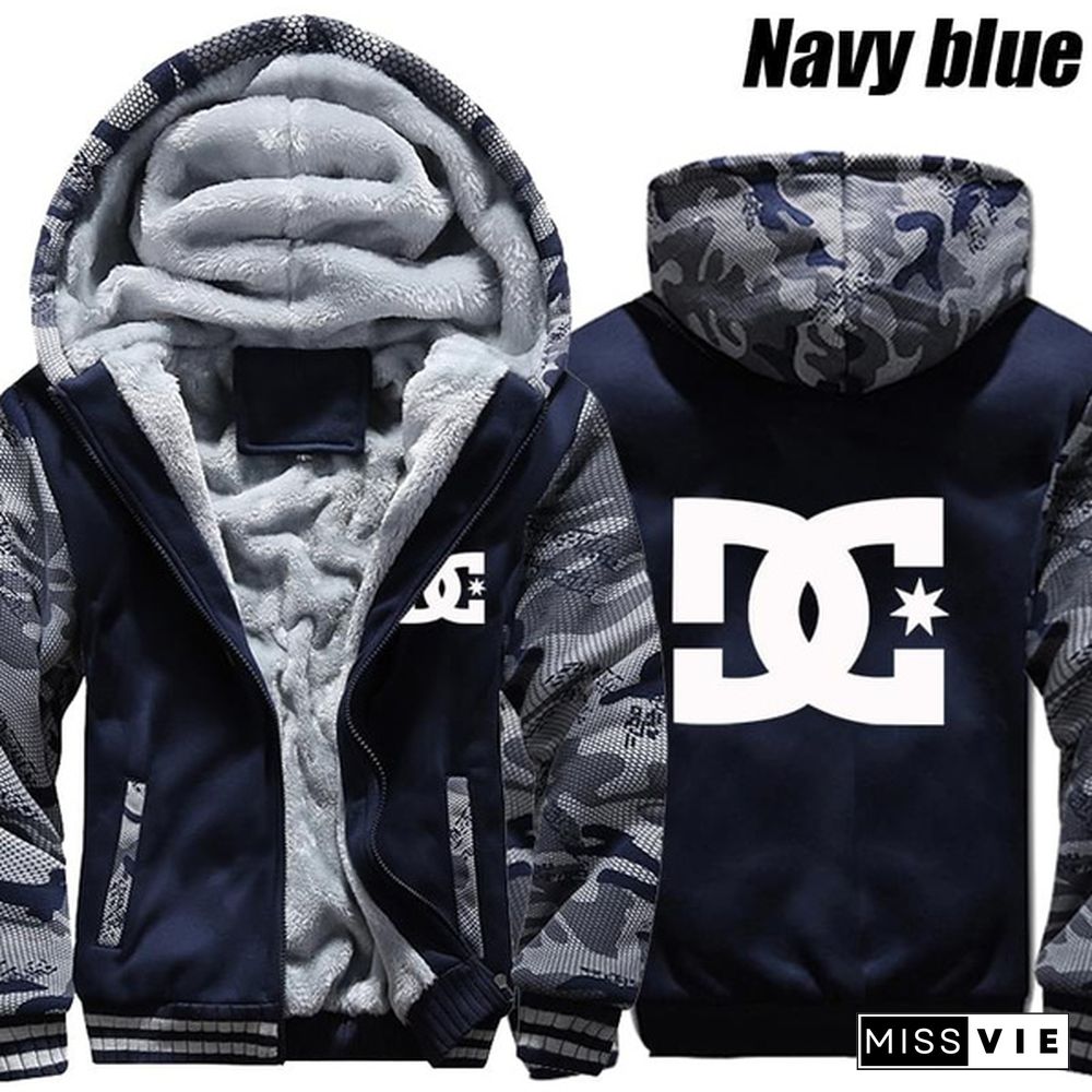 Men's Fashion Hoodies Winter Hot Sale Hoodies Thicken Warm Jacket Sweatshirts Coat Casual Outwear Sports Clothes