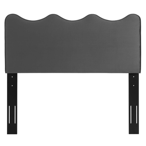 Athena Performance Velvet Twin Headboard - - 33937076