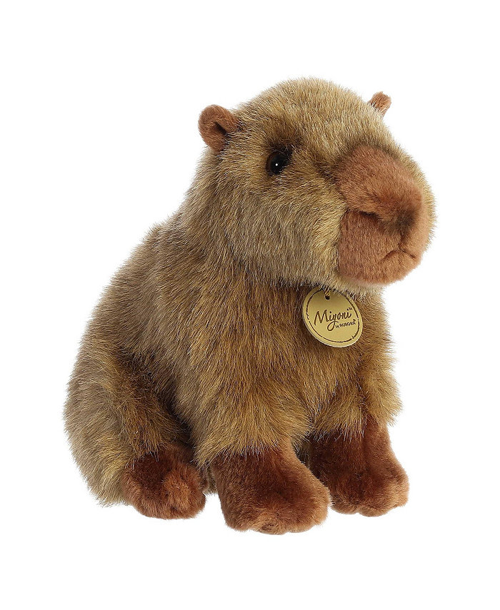 Aurora Small Capybara Miyoni Adorable Plush Toy Brown 9