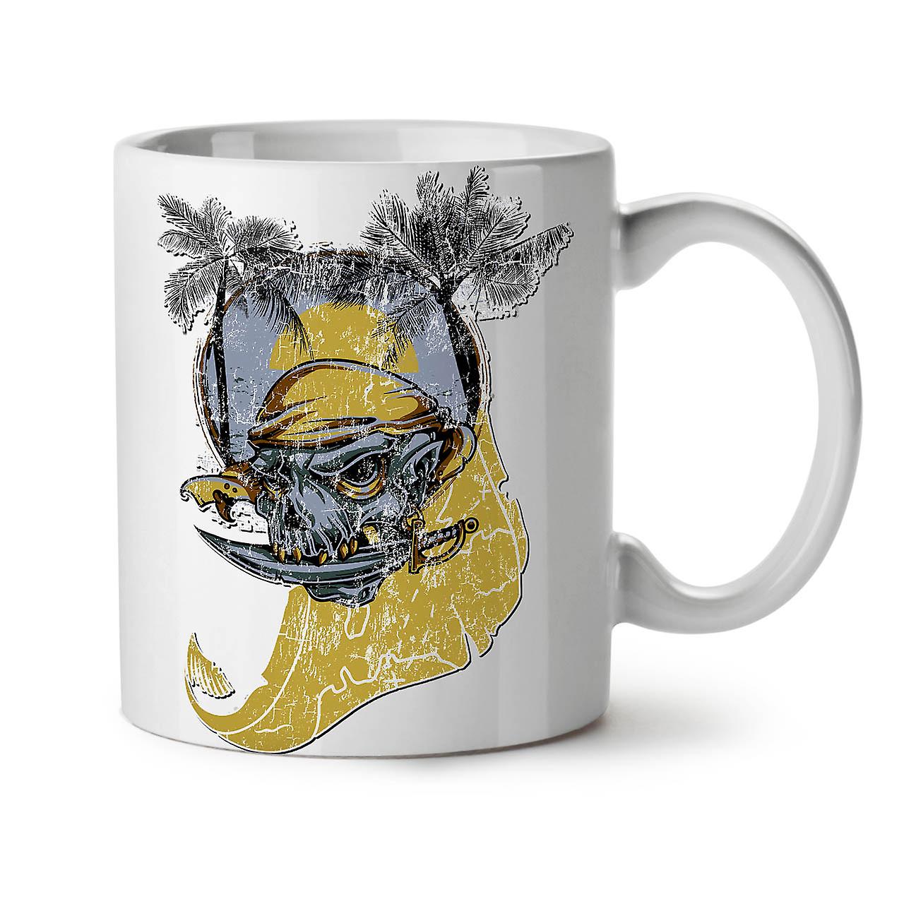 Beach Sea Pirate NEW White Tea Coffee Ceramic Mug 11 oz | Wellcoda