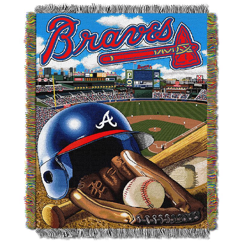 Atlanta Braves Tapestry Throw by Northwest