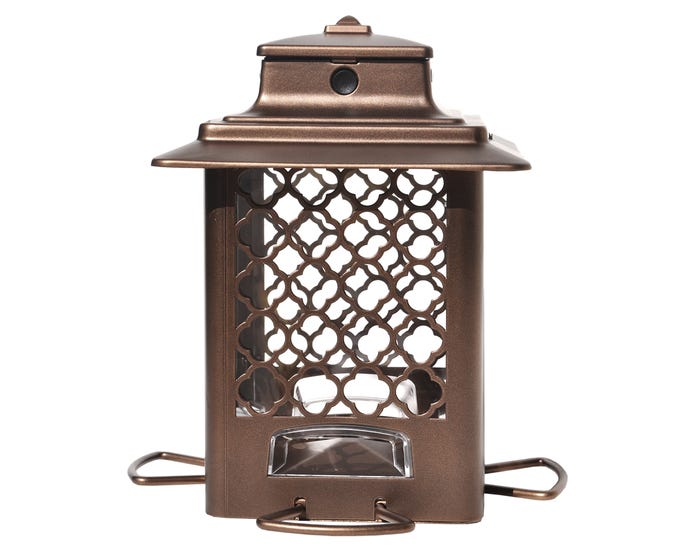 More Birds Metal Hopper Bird Feeder - 105