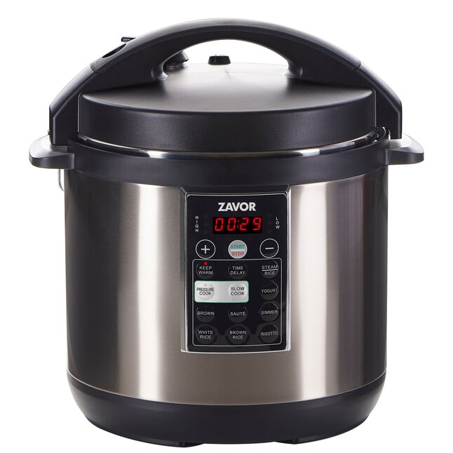 ZAVOR ZSELX02 LUX Multi-Cooker 6-Quart Programmable Electric Pressure Cooker