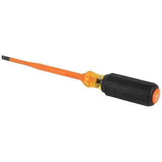 Klein Tools 14 in. Cabinet 6 in. Slim-Tip 1000-Volt Insulated Screwdriver 6926INS