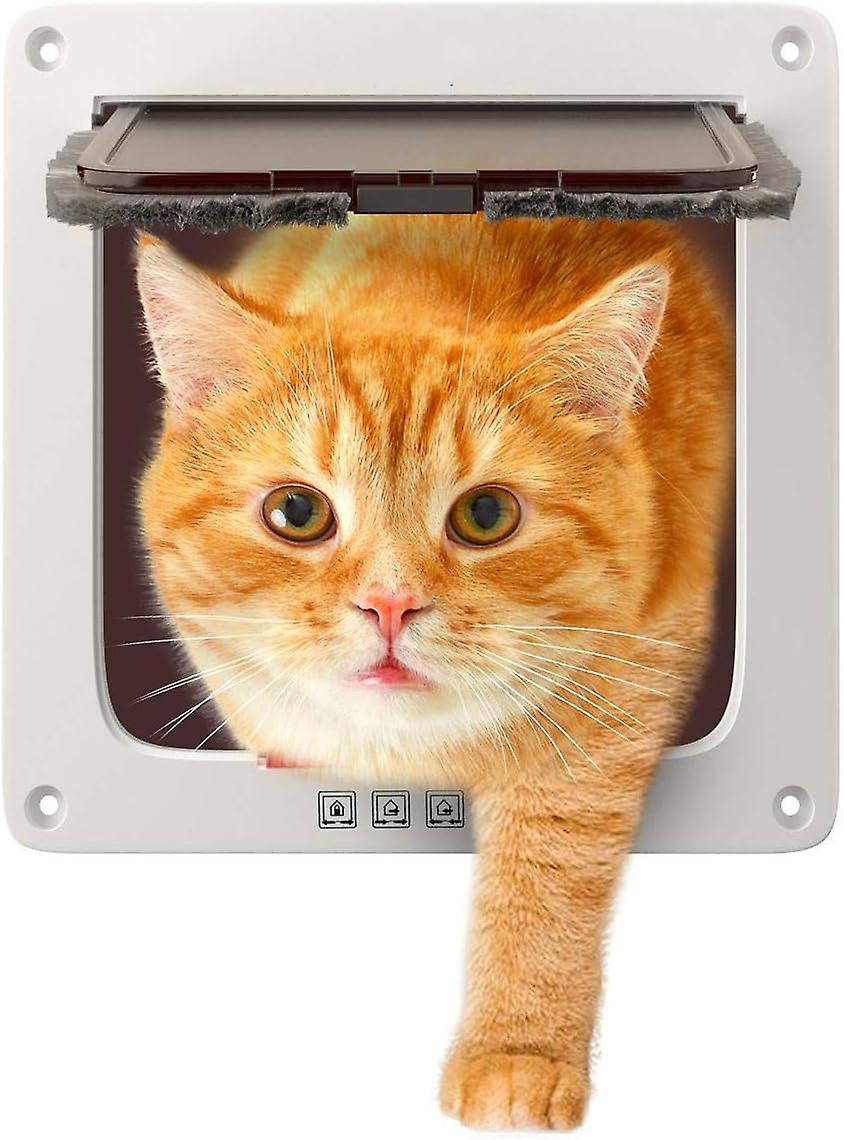 Magnetic Clasp For Cats， Large Dogs Dog Door， Cat Door， Pet Door， Easily Install With Telescopic Frame