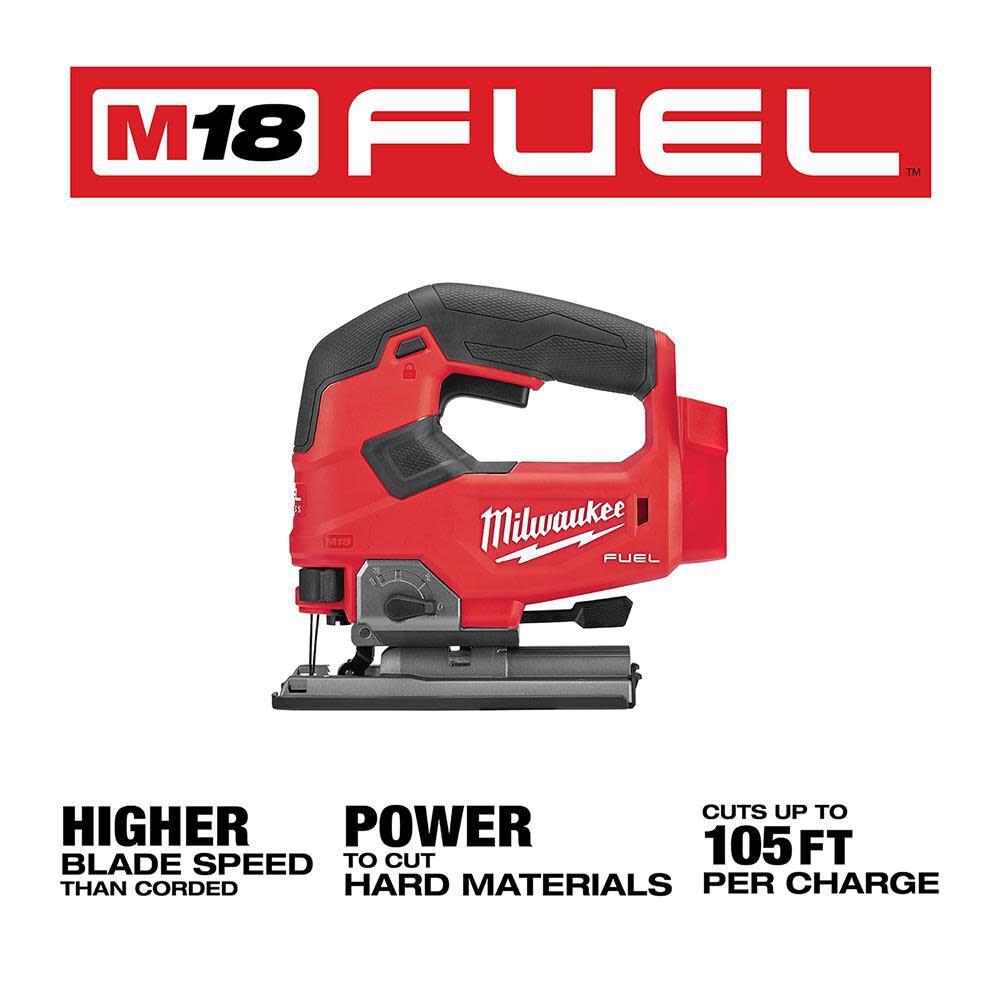 Milwaukee M18 FUEL D-handle Jig Saw 2737-20 from Milwaukee