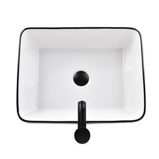 Puluomis 28 in. W x 19 in. D x 28 in. H Single Sink Bath Vanity in Black with Black Solid Top and Mirror USBA20079+US-HW1125