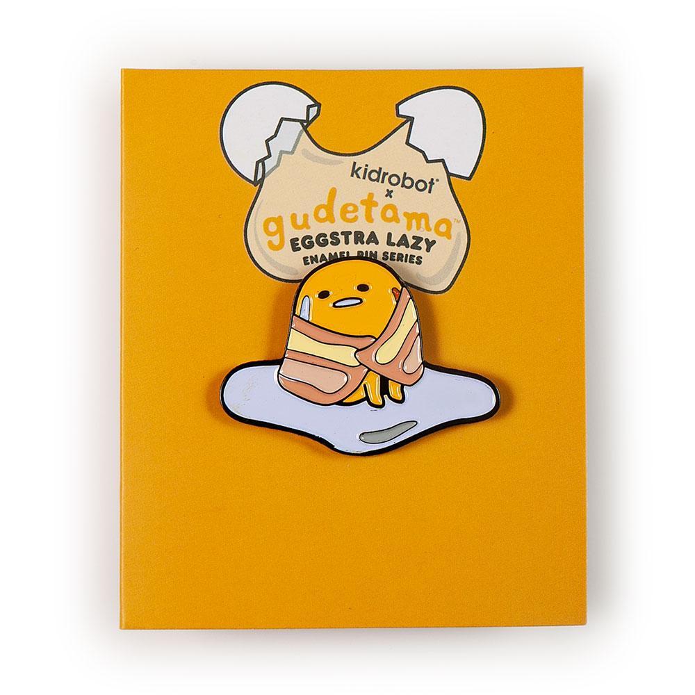 Gudetama Eggstra Lazy Enamel Pin Series by Kidrobot x Sanrio