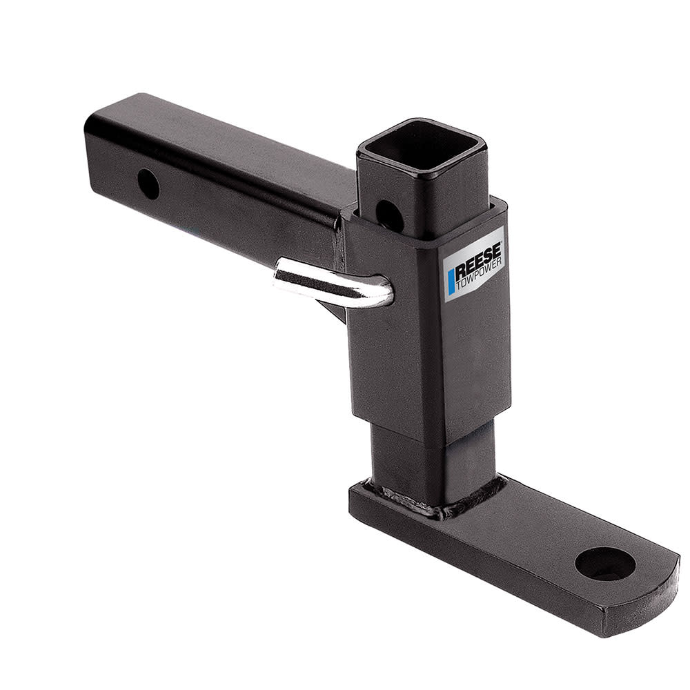 Reese 10.5 5000 lbs Black Adjustable Trailer Hitch Ball Mount ;