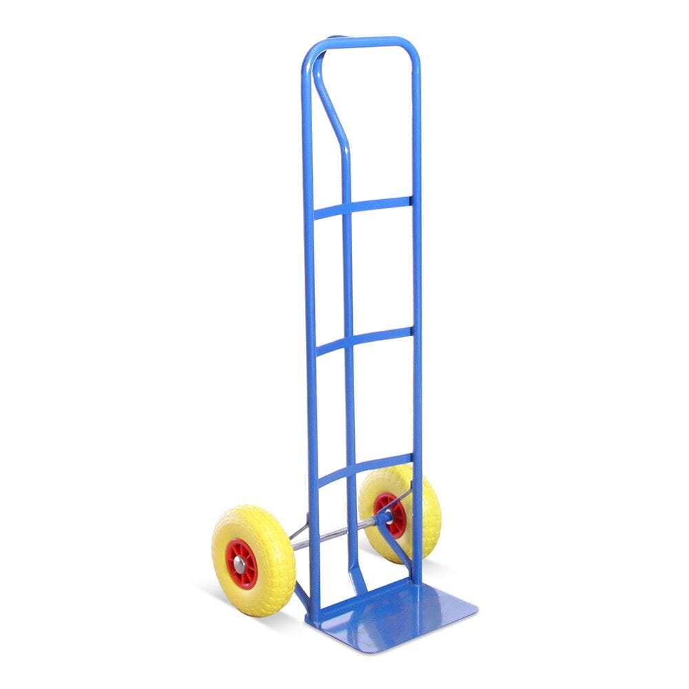 High Back P-Handle Industrial Steel Sack Truck