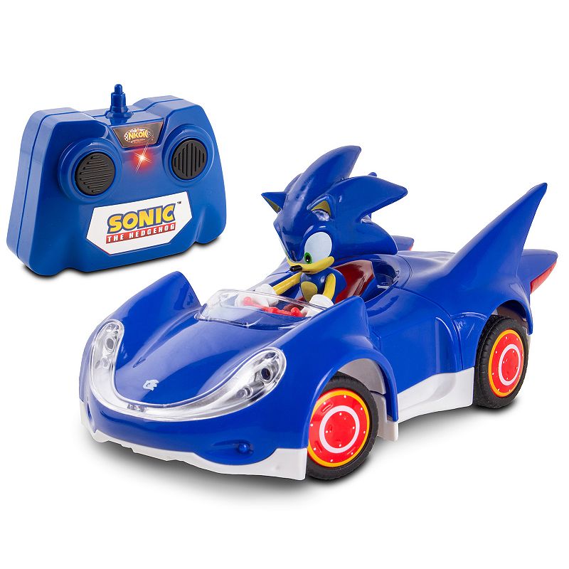 Sonic the Hedgehog NKOK Sonic and Sega All-Stars Racing RC Sonic Remote Controlled Car