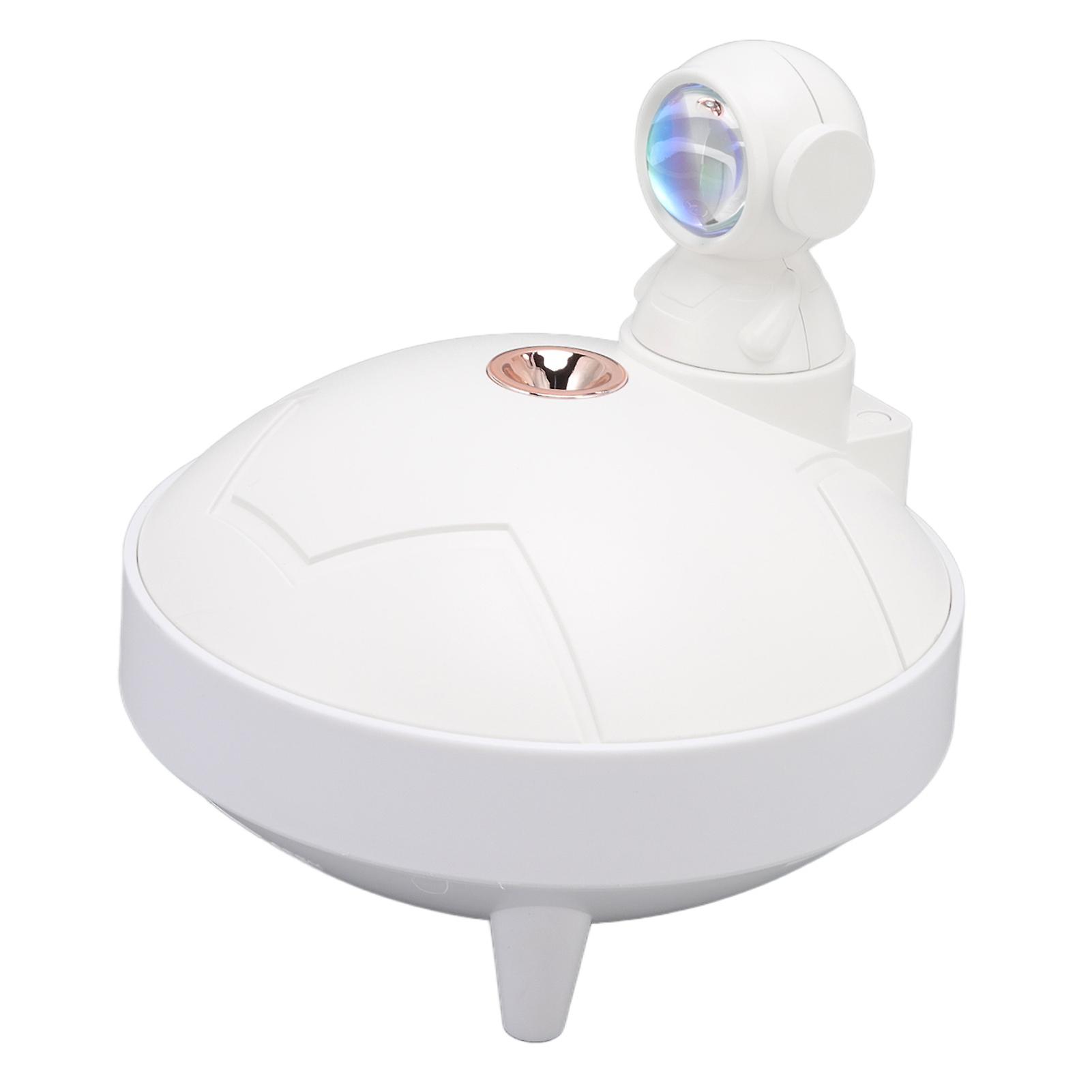 Sunset Light Humidifier 290ml 4H Timing Adjustable Angle USB Charging Desktop Astronaut Humidifier for Home Office