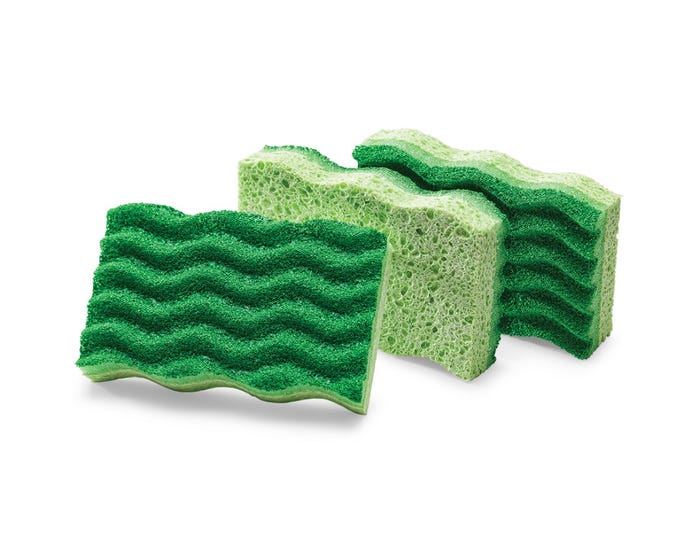 Libman Medium-Duty Scrub Sponges， 3 Pack