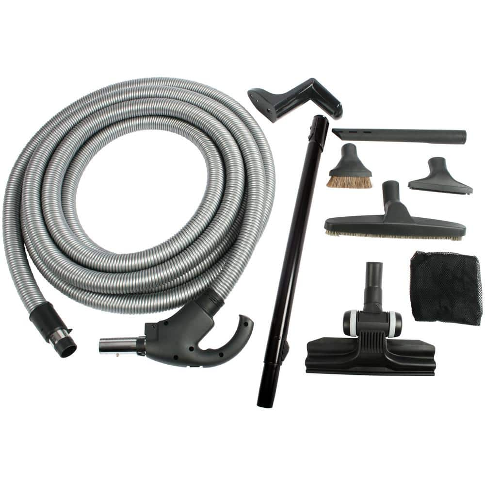 CenTec Low Voltage Central Vacuum Attachment Kit with Switch Control 50 ft Hose