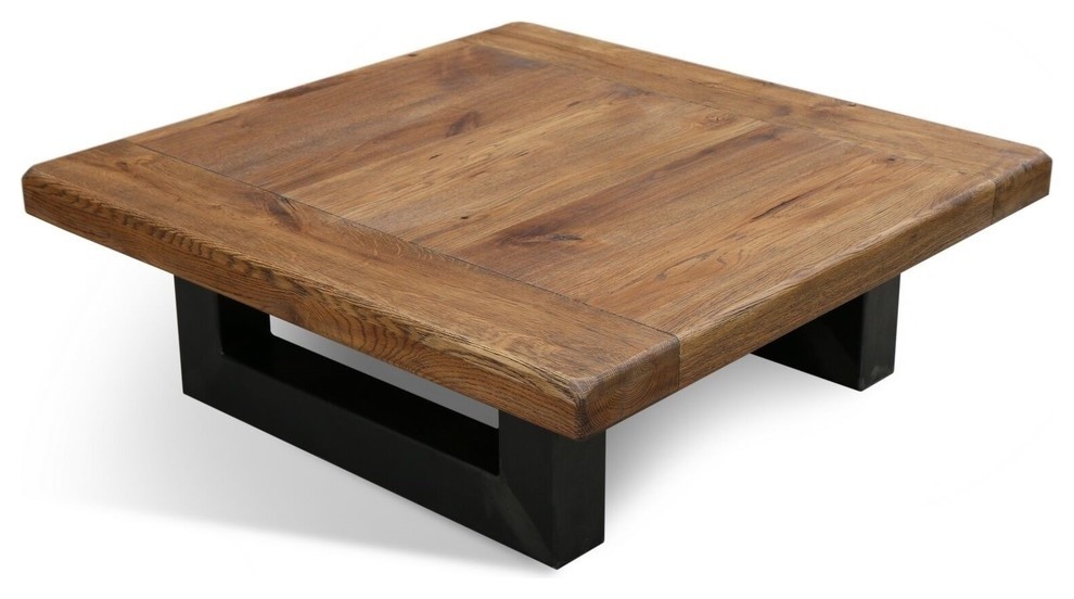 STYLE UMI Solid Wood Coffee Table   Industrial   Coffee Tables   by Maxima House  Houzz