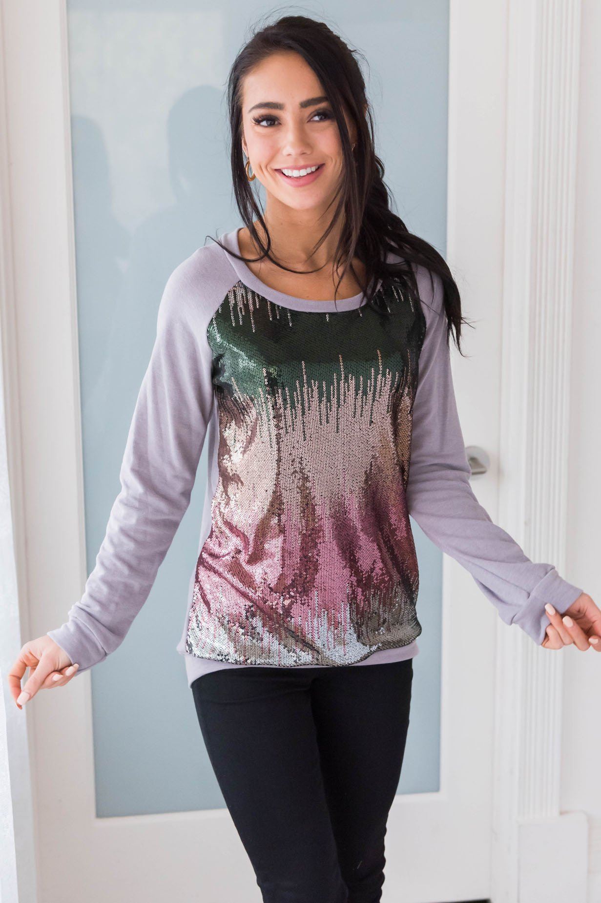 Layers of Joy Modest Sweatshirt