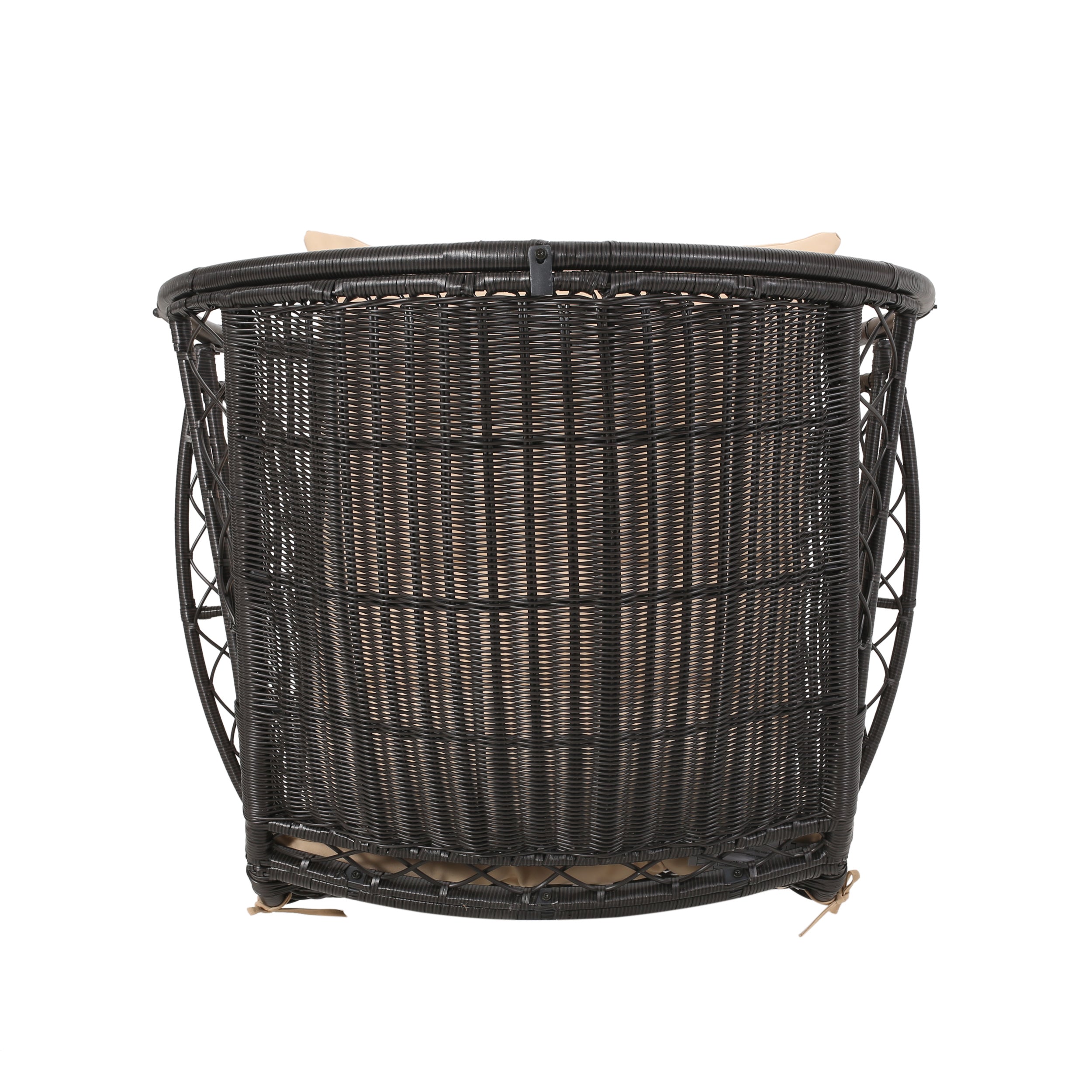 Primo Outdoor Wicker Freestanding Basket Chair