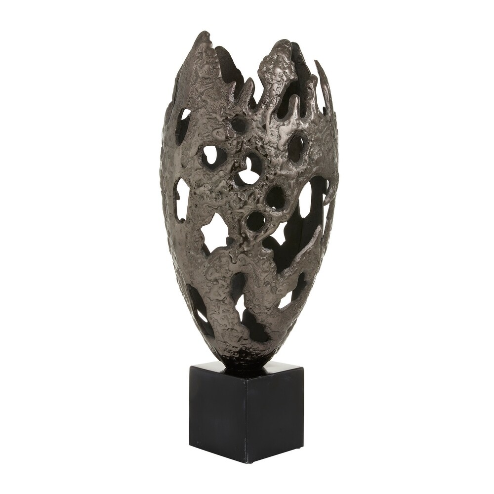 Abstract Aluminum Contemporary Sculpture   10 x 10 x 23