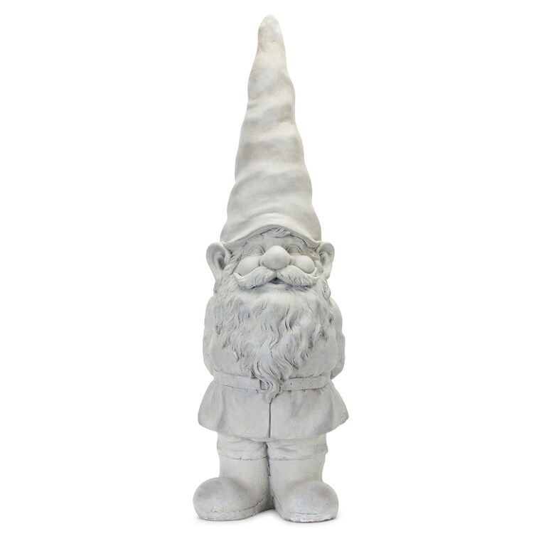 White Stone Garden Gnome Statue 32\