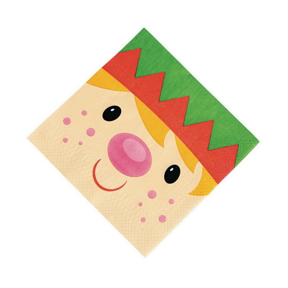 Fun Express 305782 Cheery Christmas Lunch Napkin (...