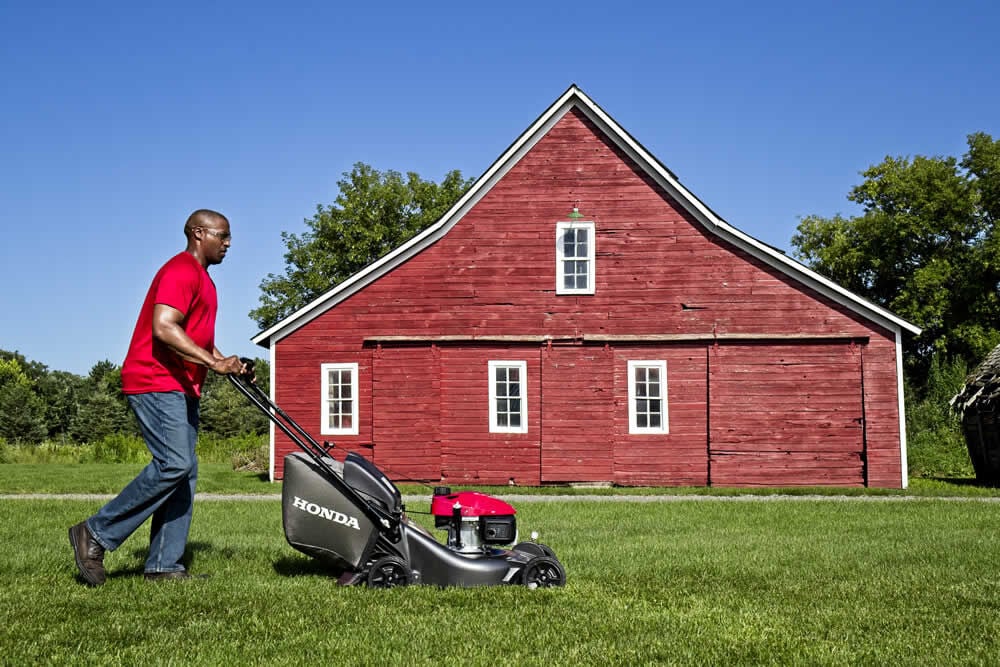 Honda 21 In. Steel Deck 3-in-1 Push Lawn Mower with GCV170 Engine and Auto Choke HRN216PKA from Honda