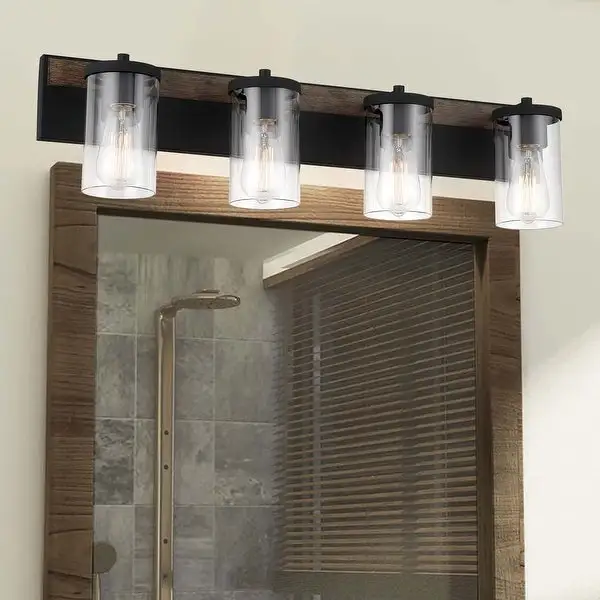 Acroma 4 Light Bathroom Vanity Lights with Modern Finish-UL Certified - N/A