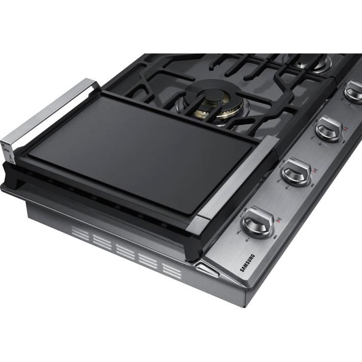  36-inch Built-in Gas Cooktop with Wi-Fi and Bluetooth Connected NA36N7755TS/AA