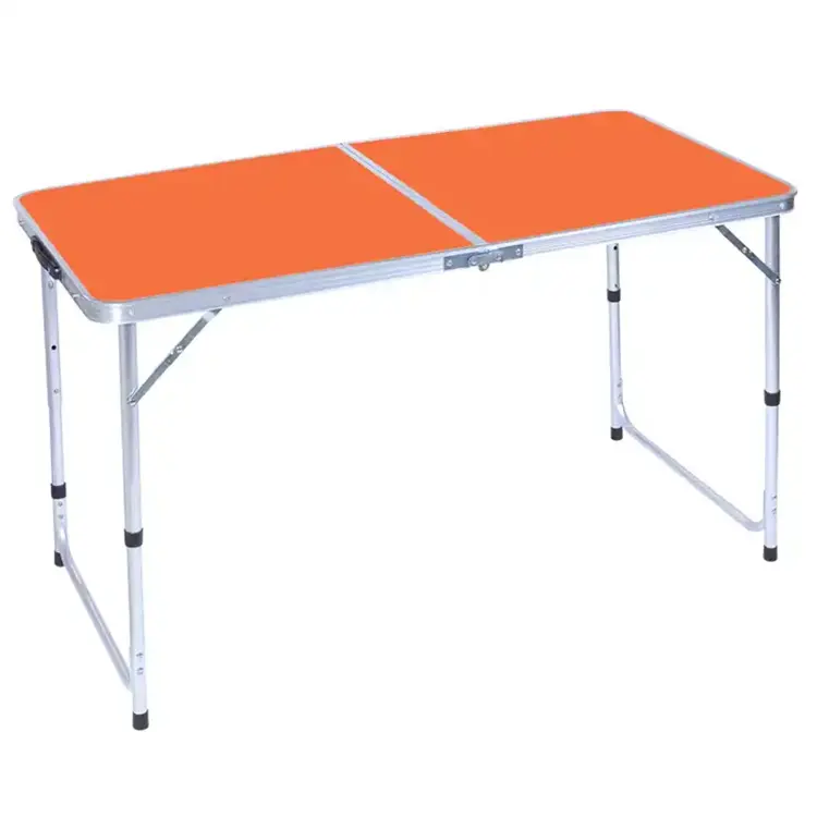 Multipurpose Extendable Portable Aluminum Outdoor Picnic Table Travel Camping Foldable Dining Tables