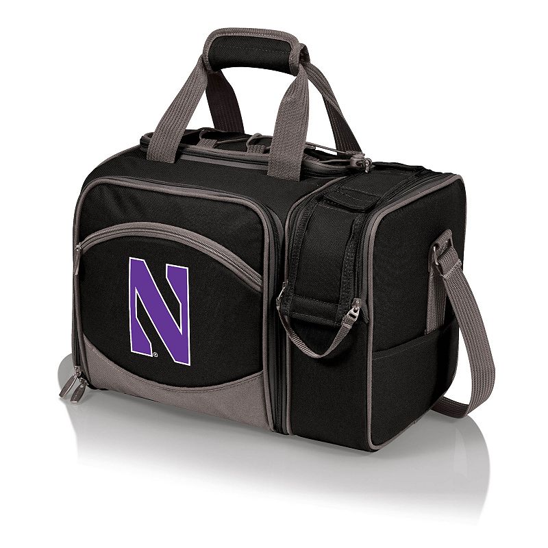 Picnic Time Northwestern Wildcats Malibu Picnic Basket Cooler Set