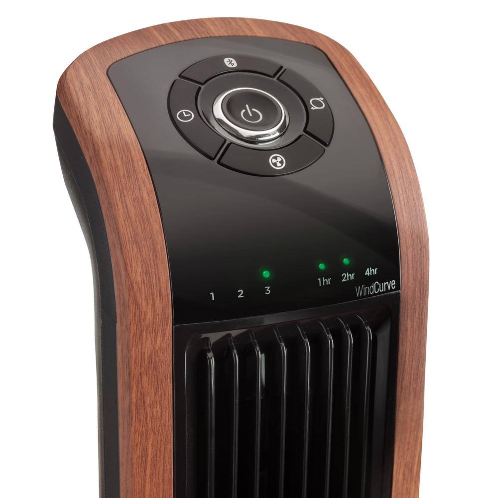 Lasko 42 in. 3-Speed Wind Curve Tower Fan with Bluetooth Technology T42905